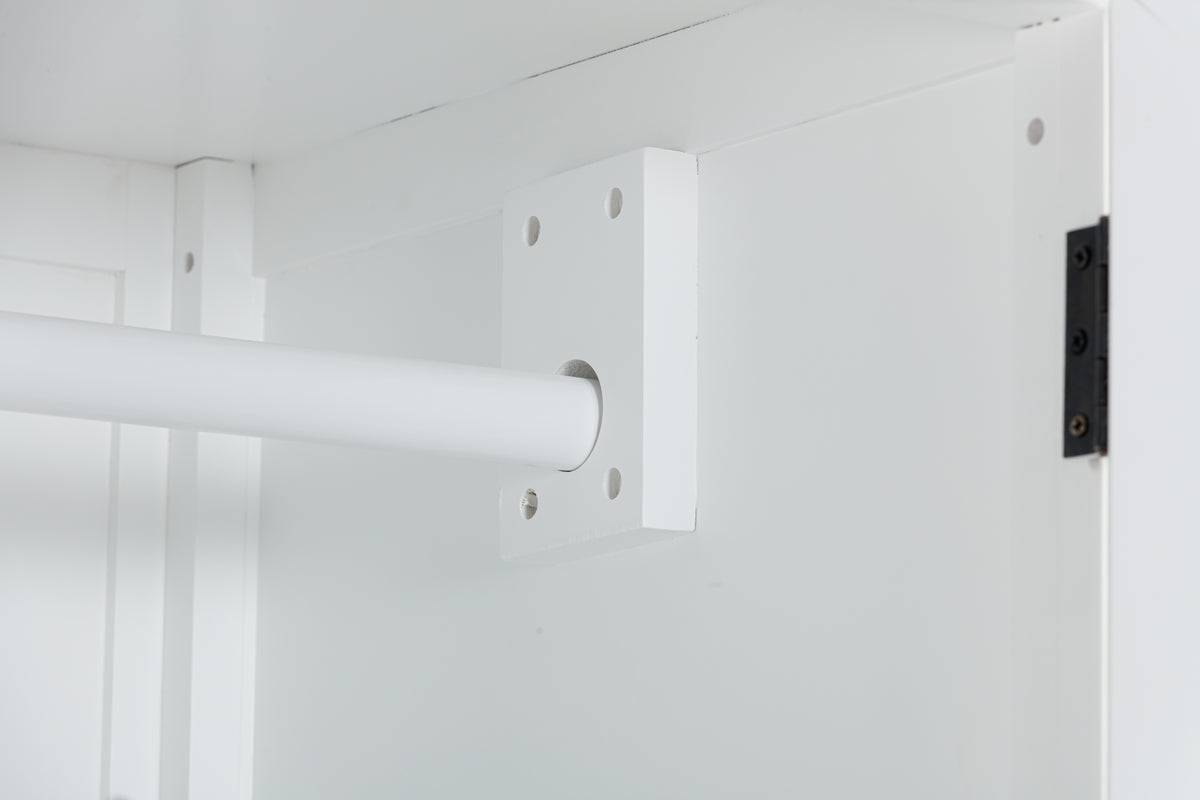 LLOYD WARDROBE WHITE RATTAN