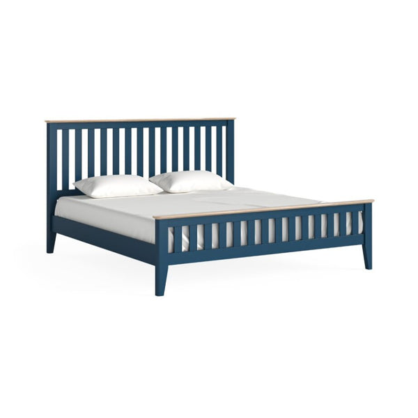 TOULOUSE 6FT SLATTED BED NAVY