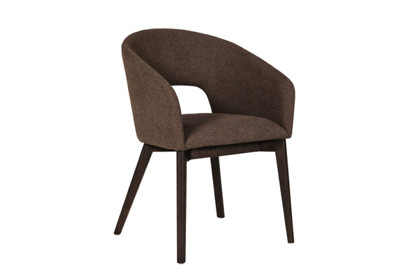 MIKA DINING BROWN CHAIR