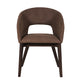 MIKA DINING BROWN CHAIR