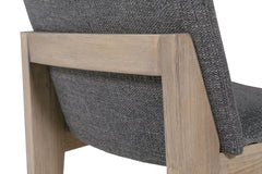 SANTORINI DINING CHAIR DARK GREY