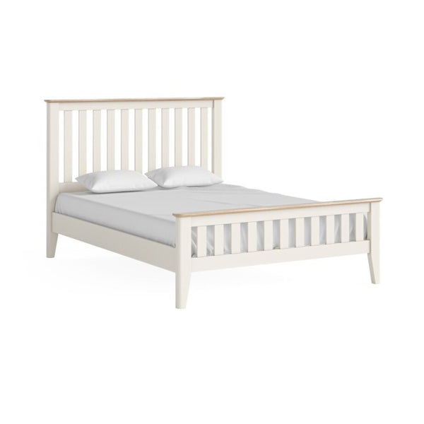 TOULOUSE 4FT6 SLATTED BED COCONUT MILK