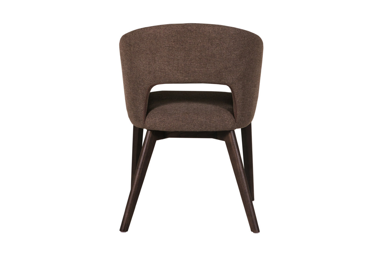 MIKA DINING BROWN CHAIR