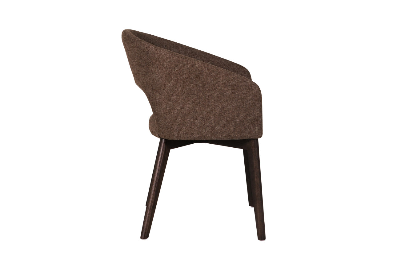 MIKA DINING BROWN CHAIR