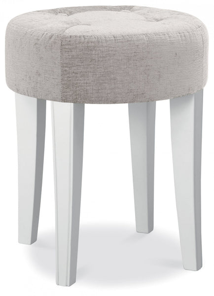 AVORIO STOOL - GREY FABRIC