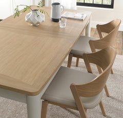PRESTON 4-6 SEATER EXTENSION DINING TABLE
