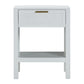 LLOYD 1 DRAWER LOCKER WHITE RATTAN