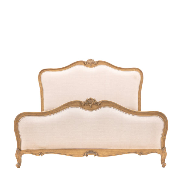 GREENWICH 5FT LINEN UPHOLSTERED BED