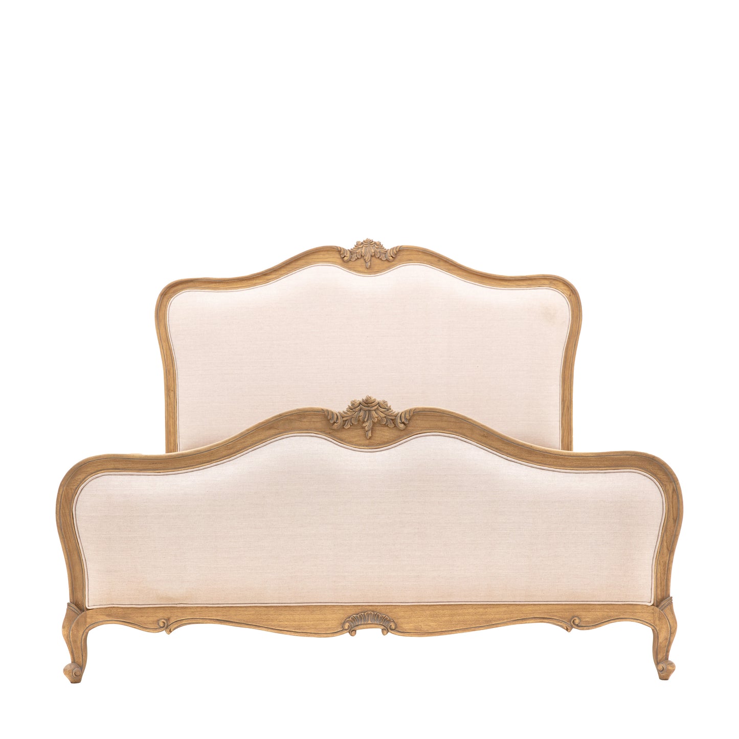 GREENWICH 5FT LINEN UPHOLSTERED BED