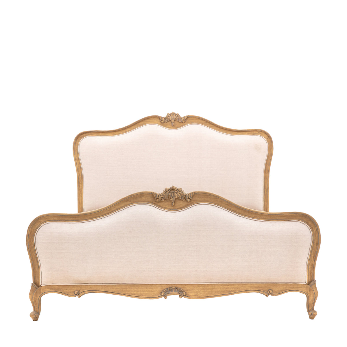 GREENWICH 6FT LINEN UPHOLSTERED BED