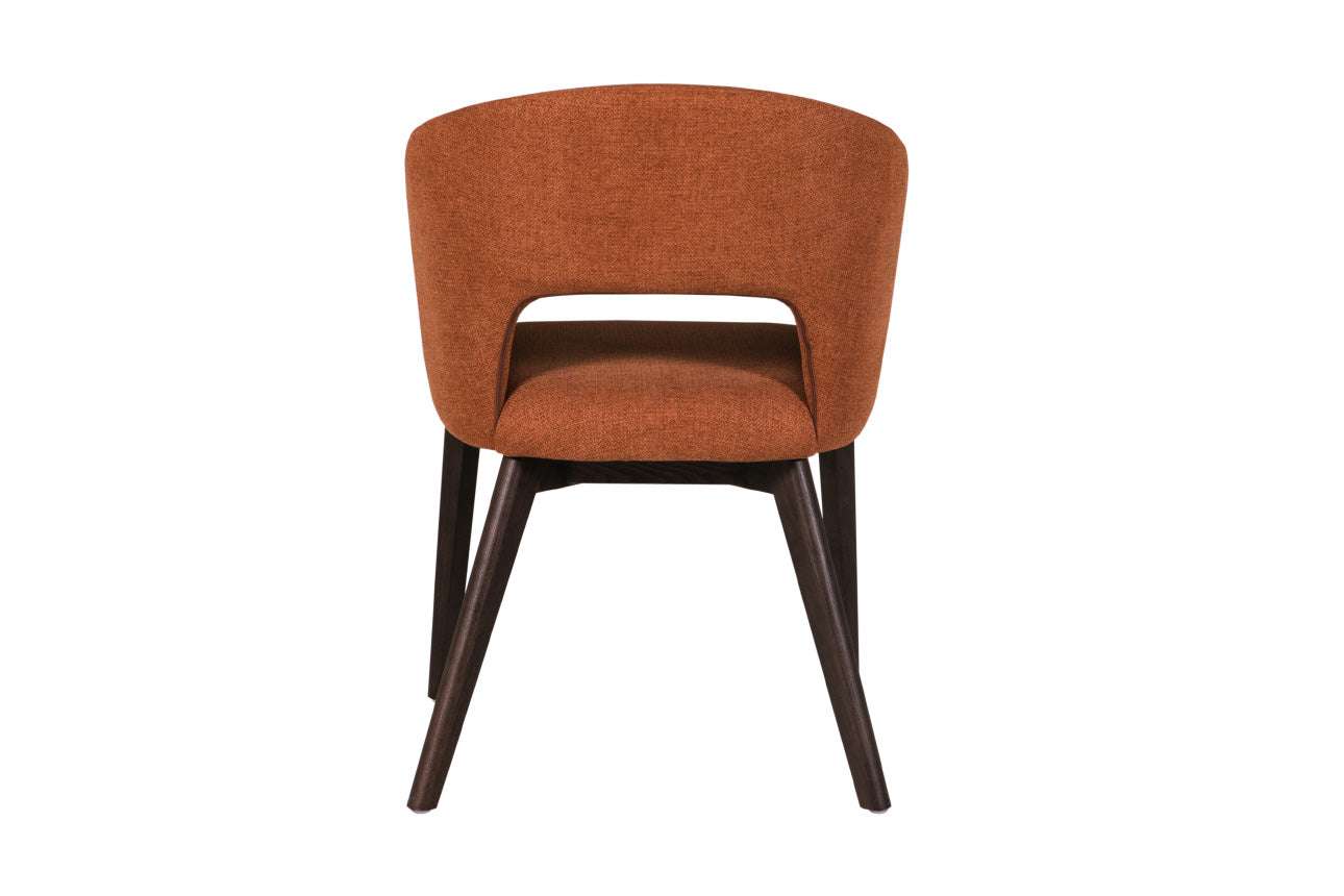 MIKA DINING RUST CHAIR