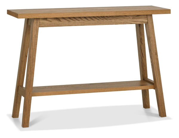 SATURN CONSOLE TABLE WITH SHELF