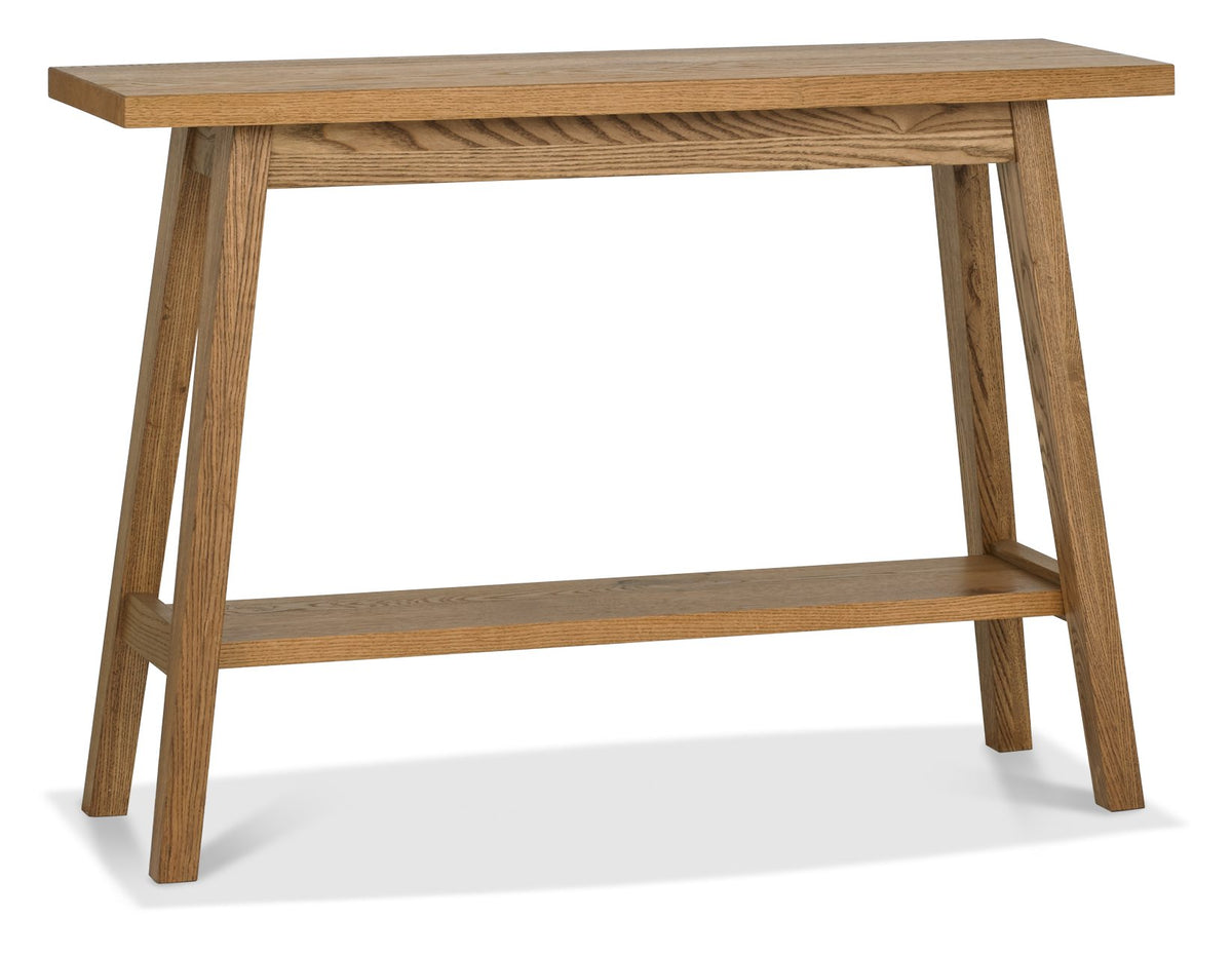 SATURN CONSOLE TABLE WITH SHELF
