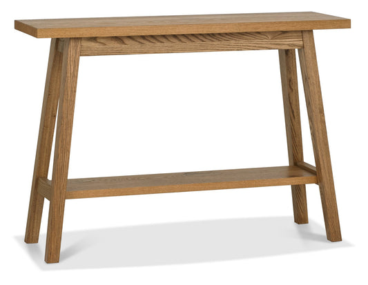 SATURN CONSOLE TABLE WITH SHELF