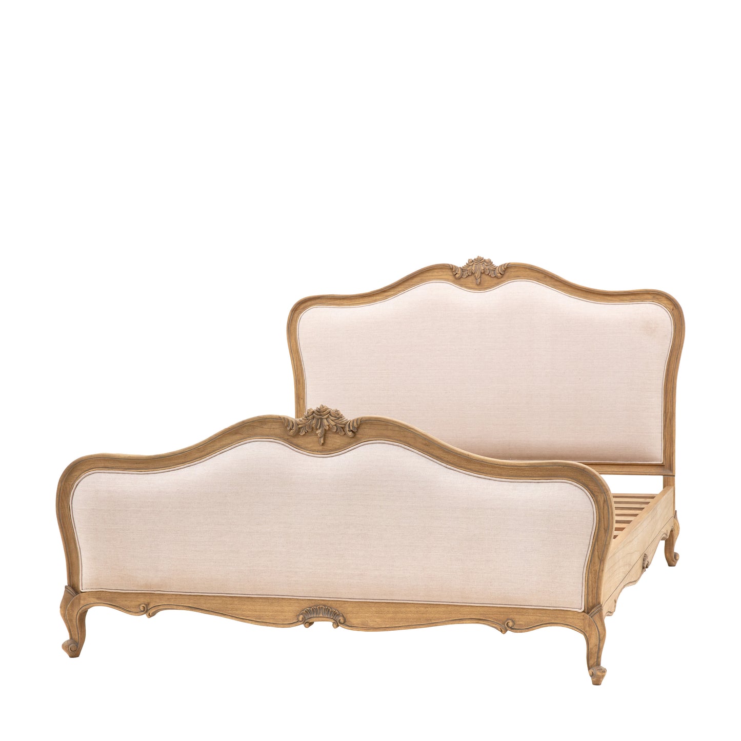 GREENWICH 6FT LINEN UPHOLSTERED BED