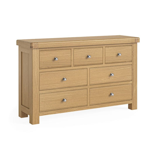 WOODLAND WIDE 7 DRAWER CHEST