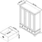 AVORIO TRIPLE WARDROBE