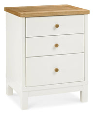 ODIN 3 DRAWER NIGHTSTAND