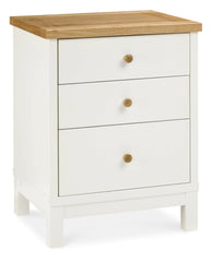 ODIN 3 DRAWER NIGHTSTAND