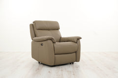 LOTTIE POWERED RECLINER CHAIR LEATHER