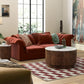 JAMIE 80CM ROUND COFFEE TABLE