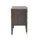 ROMA 2 DRAWER NIGHSTAND EBONY