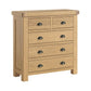 WOODLAND 2 OVER 3 DRAWER CHEST