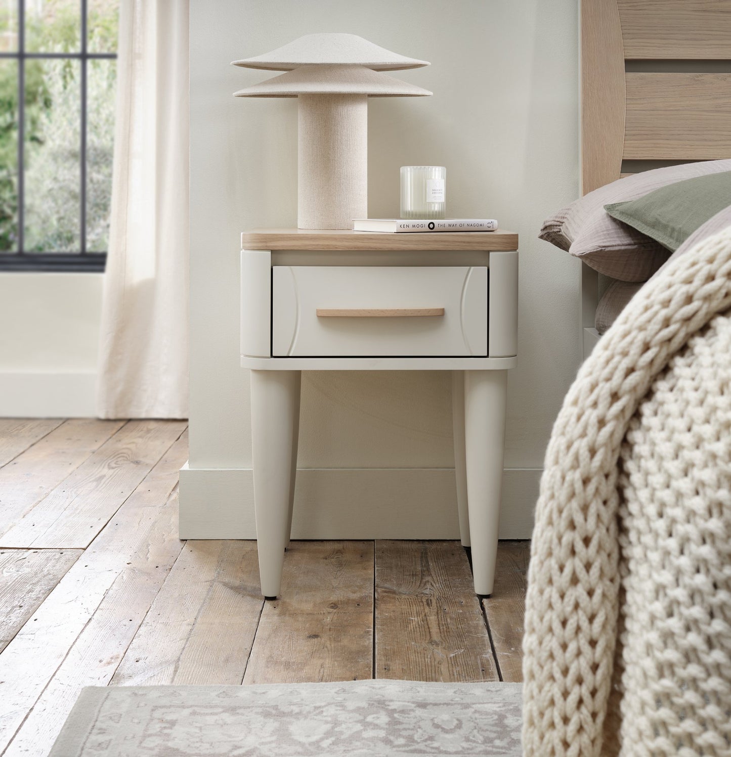 PRESTON 1 DRAWER NIGHTSTAND