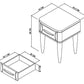 PRESTON 1 DRAWER NIGHTSTAND