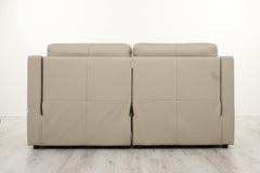 OTTO 154CM LEATHER FIXED SOFA