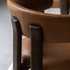DINGLE DINING CHAIR LEATHER