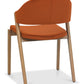 SATURN UPHOLSTERED CHAIR - RUST VELVET