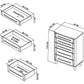 PRESTON 5 DRAWER TALL CHEST