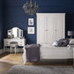 AVORIO STOOL - GREY FABRIC