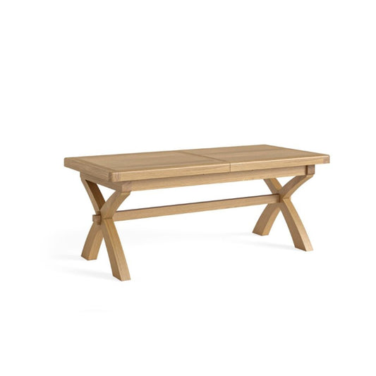 WOODLAND CROSS LEG EXTENDING TABLE