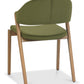 SATURN UPHOLSTERED CHAIR - CEDAR VELVET