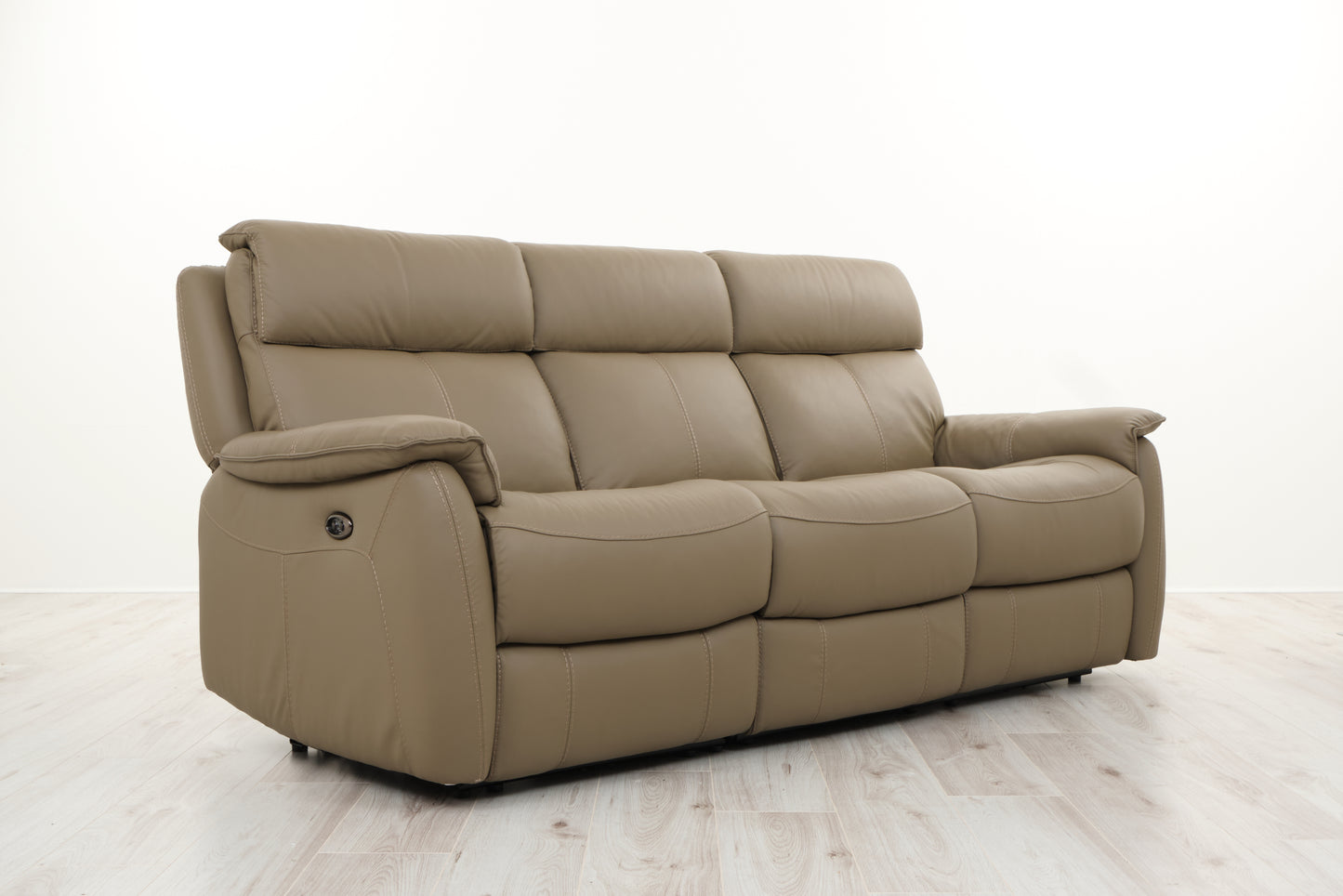 LOTTIE 3 SEATER LEATHER