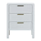 LLOYD 3 DRAWER LOCKER WHITE RATTAN