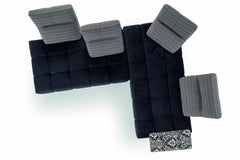 SOMMIER LEFT ARM FACING CORNER SOFA FABRIC