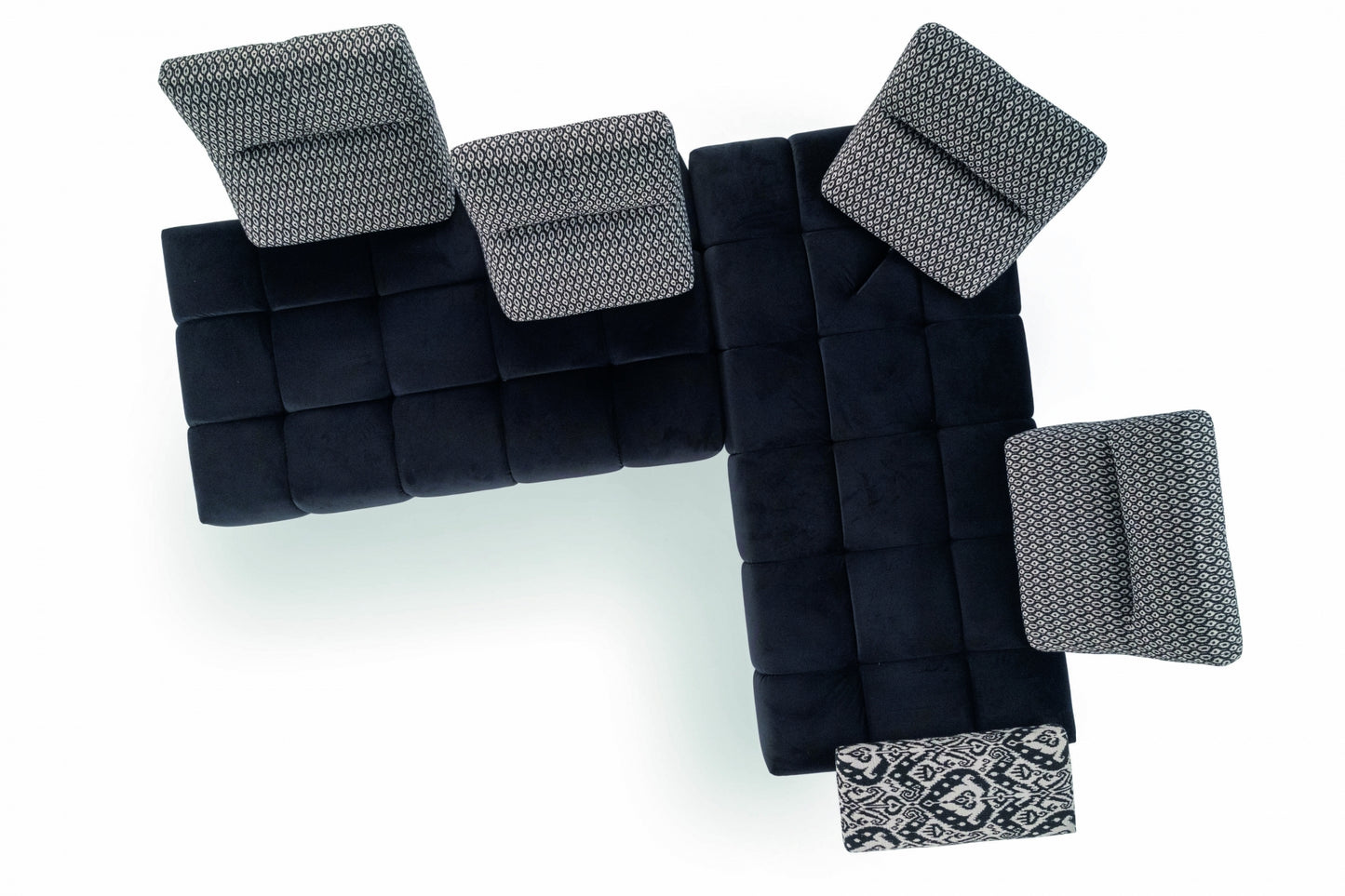 SOMMIER LEFT ARM FACING CORNER SOFA FABRIC