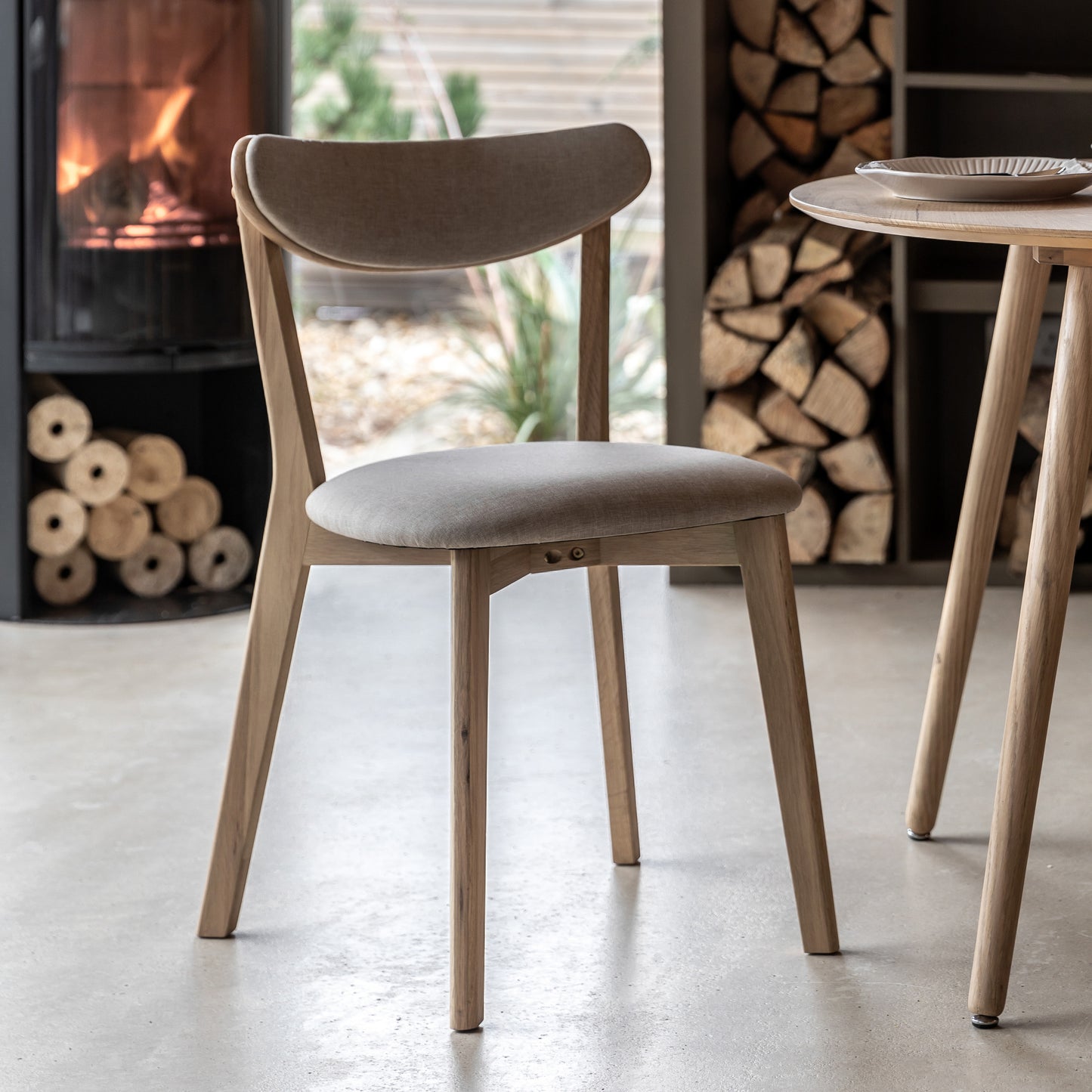 MALTA NATURAL DINING CHAIR