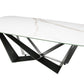ALASKA 200CM DINING TABLE WHITE STONE