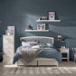 ASHBY WHITE 3 DRAWER NIGHTSTAND