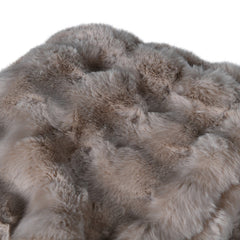 PEARL  LUX FUR THROW