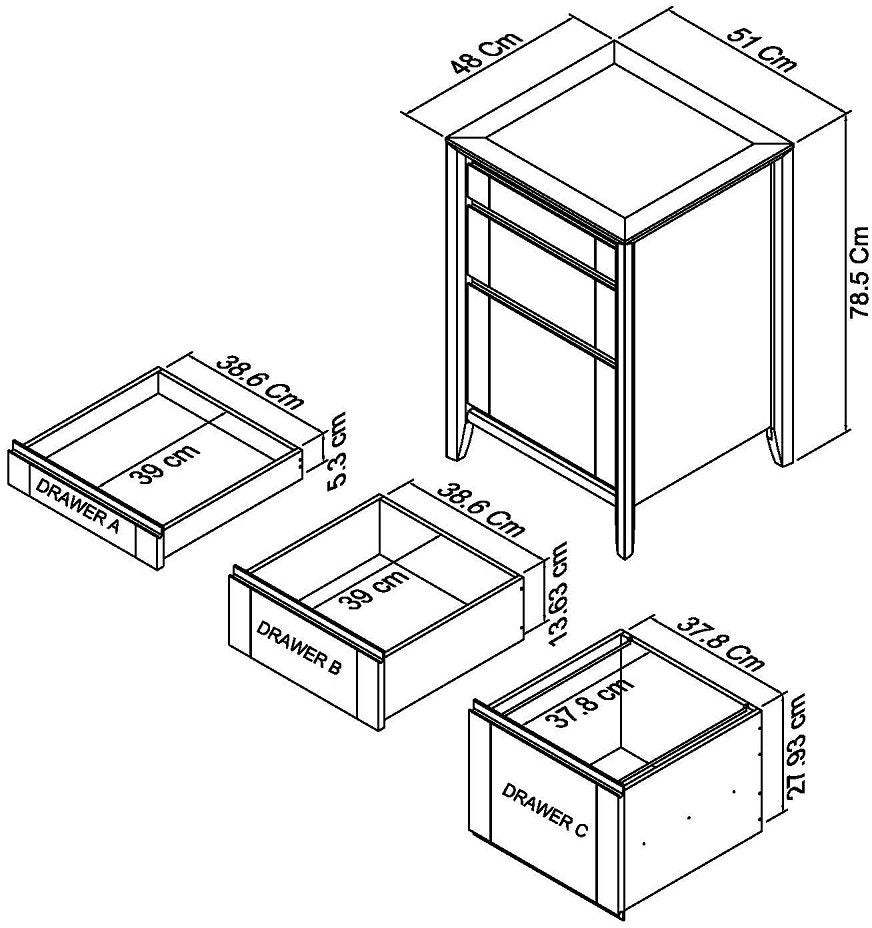 RIGA FILING CABINET