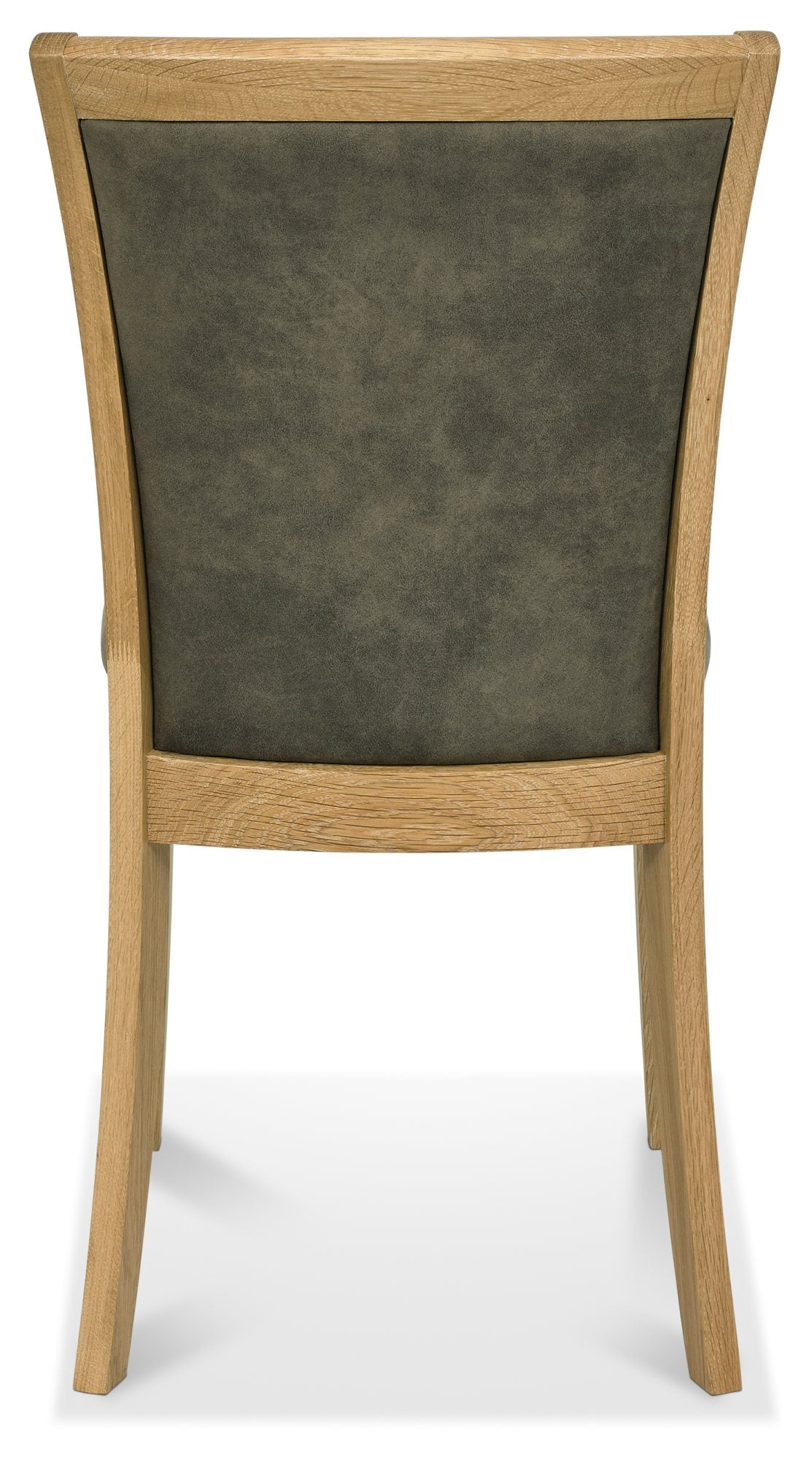 LEONA UPHOLSTERED CHAIR - MOCHA FABRIC