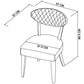 MARLAY UPH CHAIR - DARK GREY FABRIC