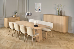 ARTUS FABRIC DINING CHAIR