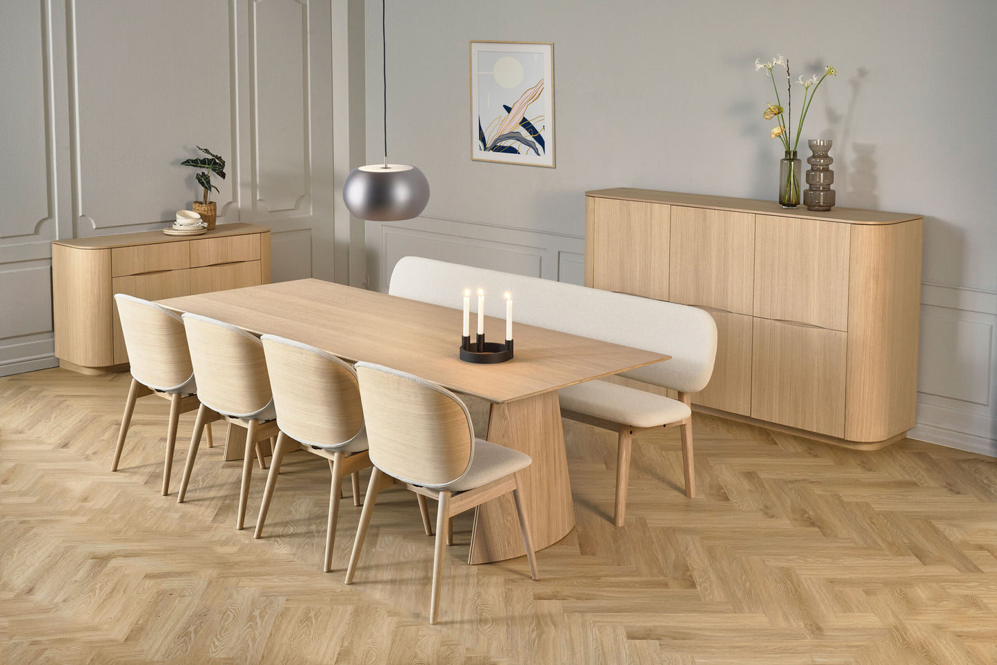 ARTUS FABRIC DINING CHAIR