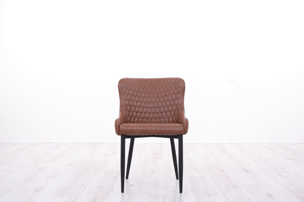 DANNY DINING CHAIR COGNAC
